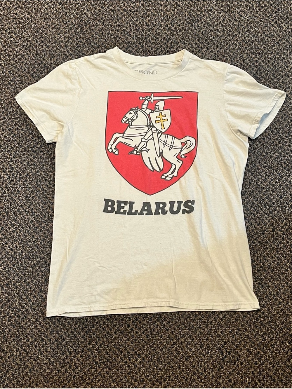 Belarus Crest GBond Apparel Graphic Tee - White